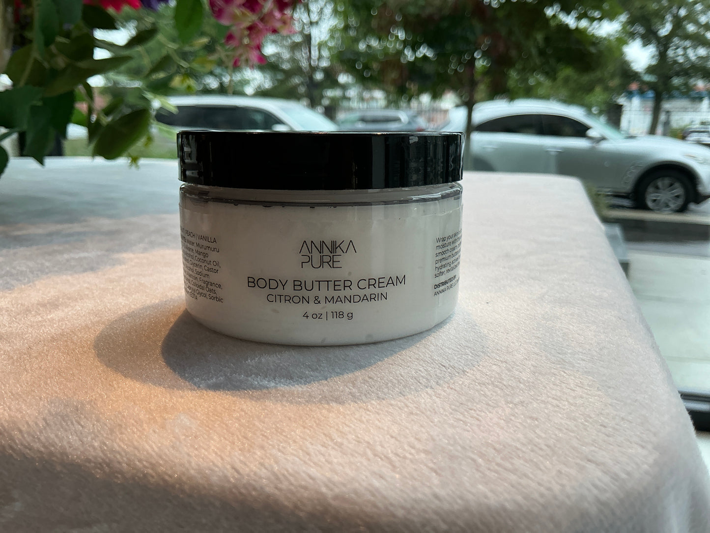 Annika-pure-4oz-body-butter- Citron & Mandarin