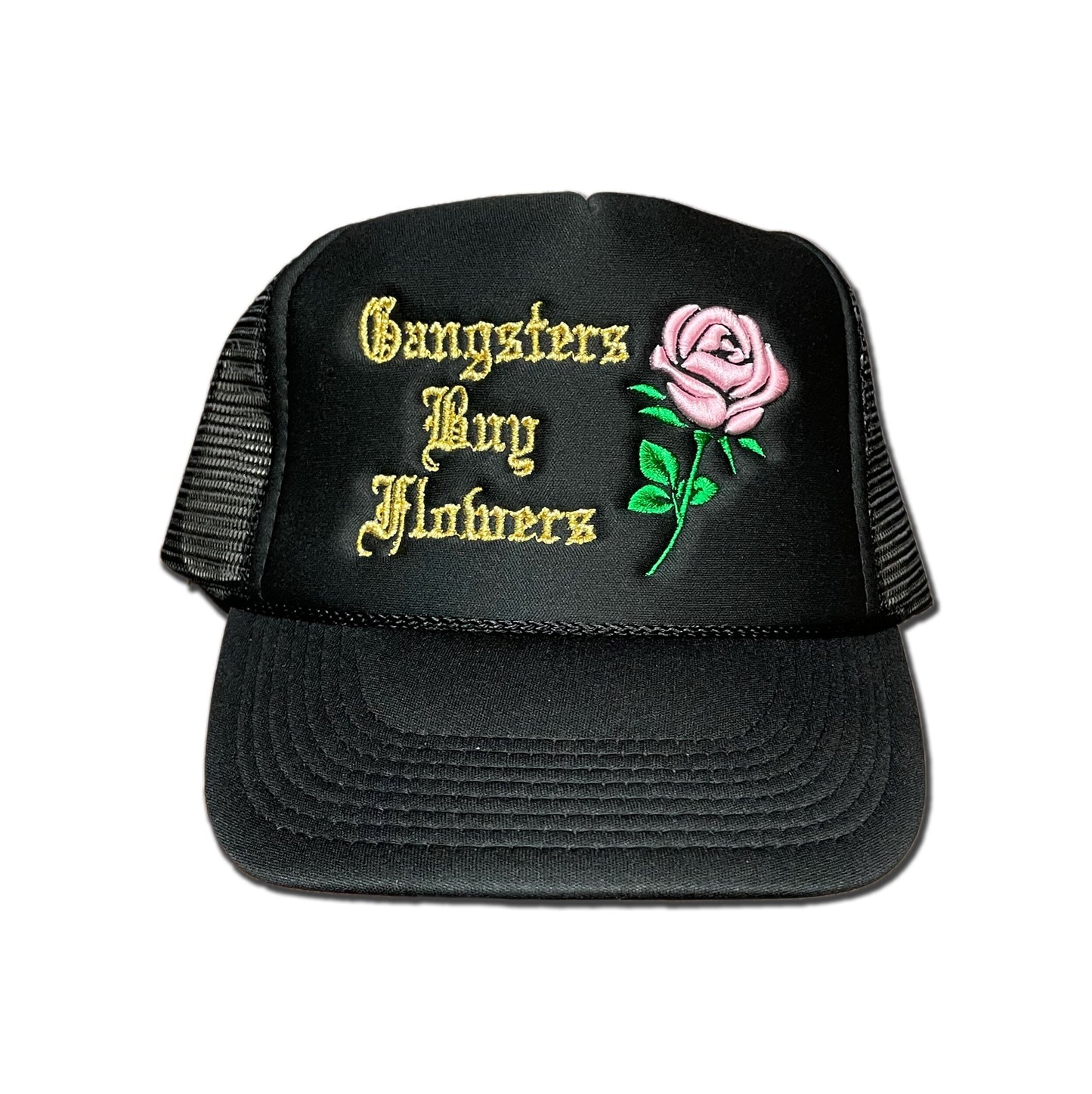 Gangsters Buy Flowers-Hat-Black