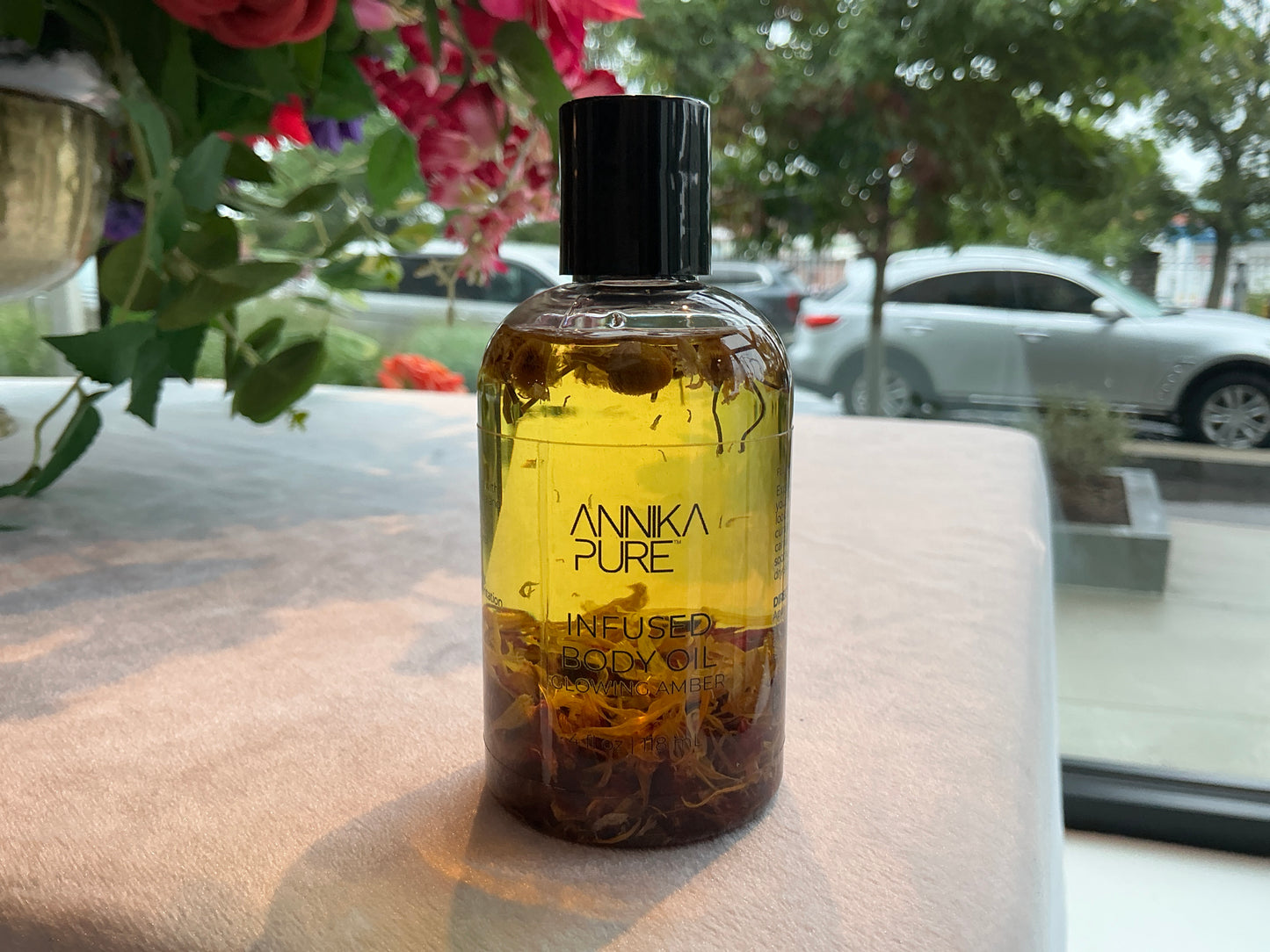 Annika - Infused Body Oil 4oz (Glowing Amber)