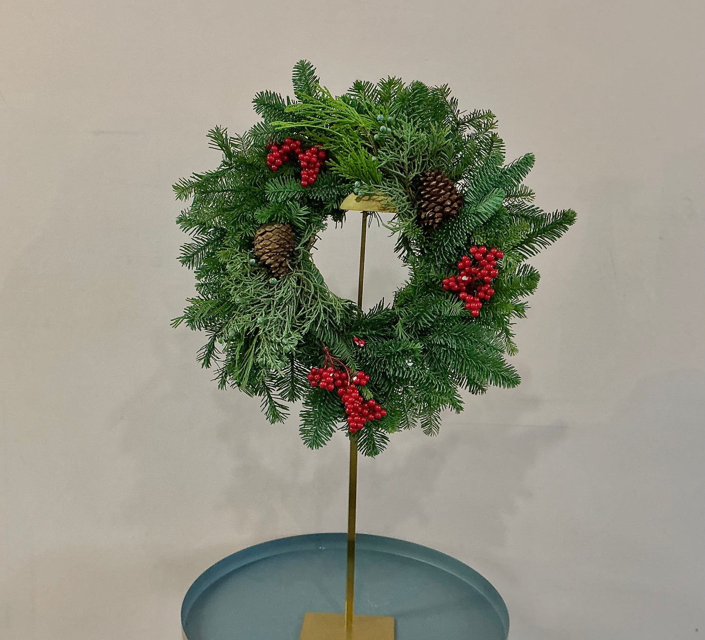 Winter Pine Wreath