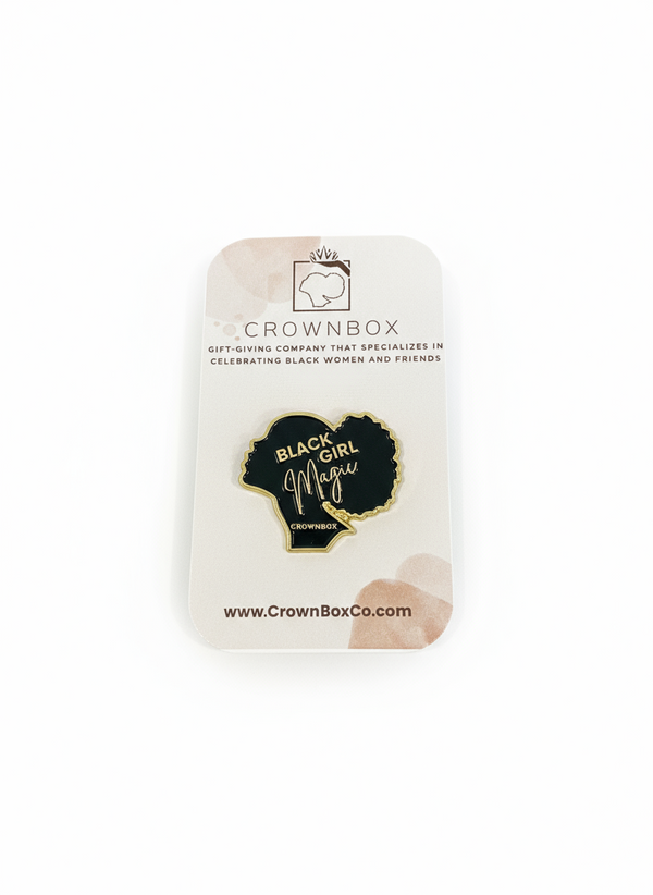 Crownbox | Black Girl Magic |Pin