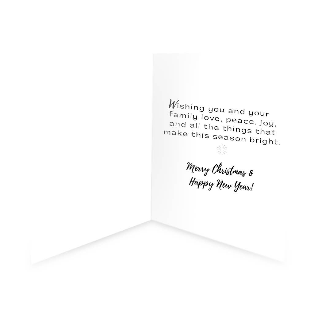 Love Peace Joy Tree Boxed Set (8 Cards) - Christmas Card