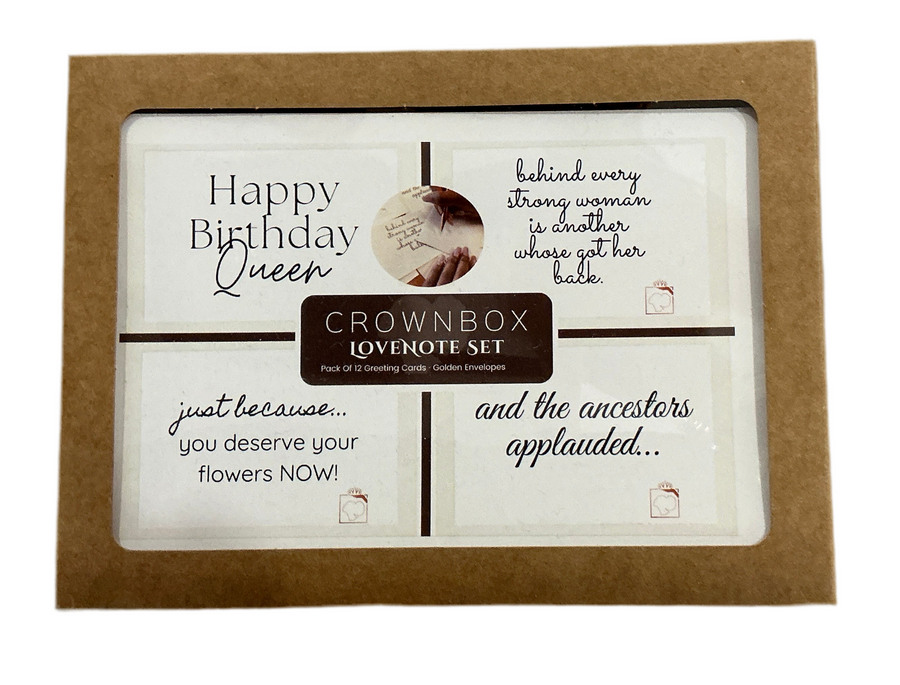 Crownbox | LoveNote Set (Signature Greeting Cards)