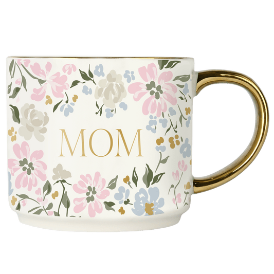 Floral Mom Coffee Mug - Home Decor & Gifts