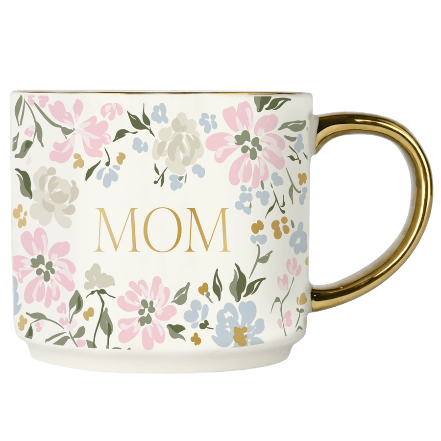 Floral Mom Coffee Mug - Home Decor & Gifts