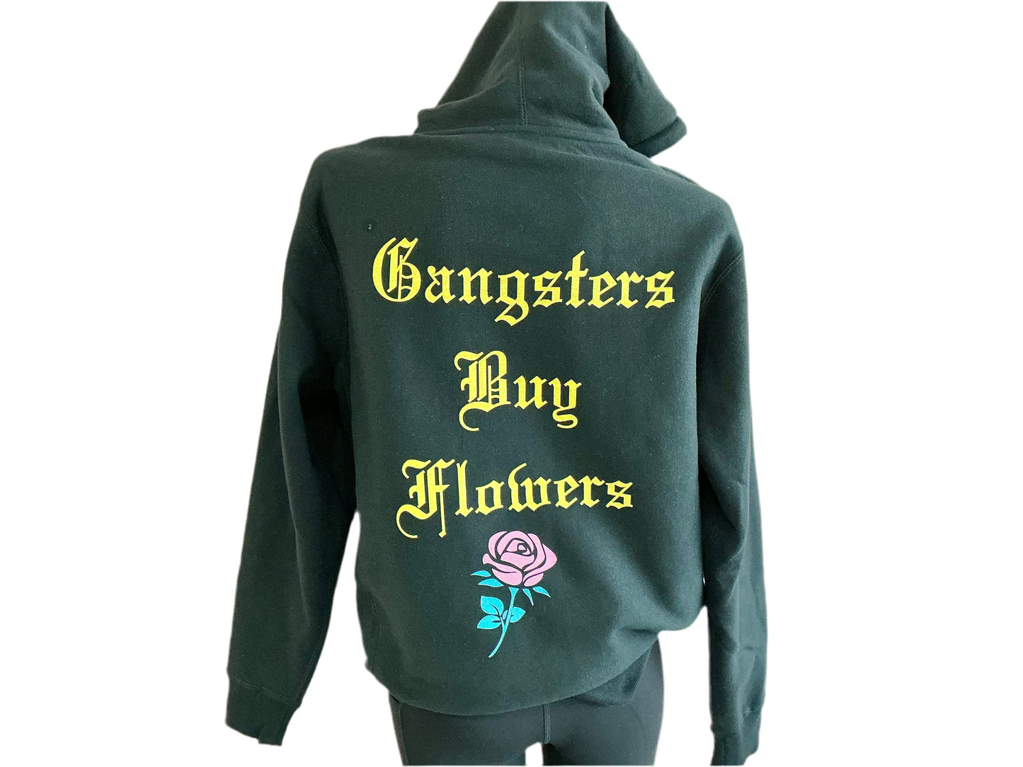 Gangsters Buy Flowers Classic Hoodie-Black