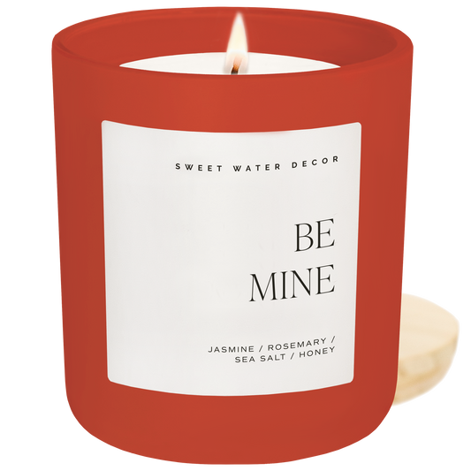 Be Mine 15 oz Soy Candle, Matte Jar