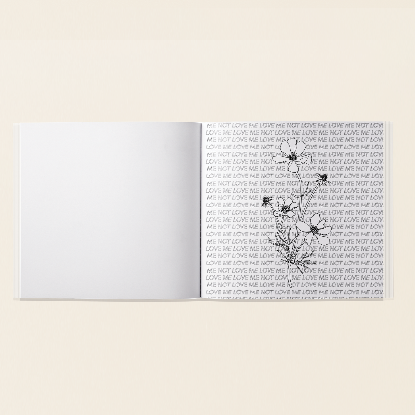 Love in Bloom: A Romantic Adult Coloring Book