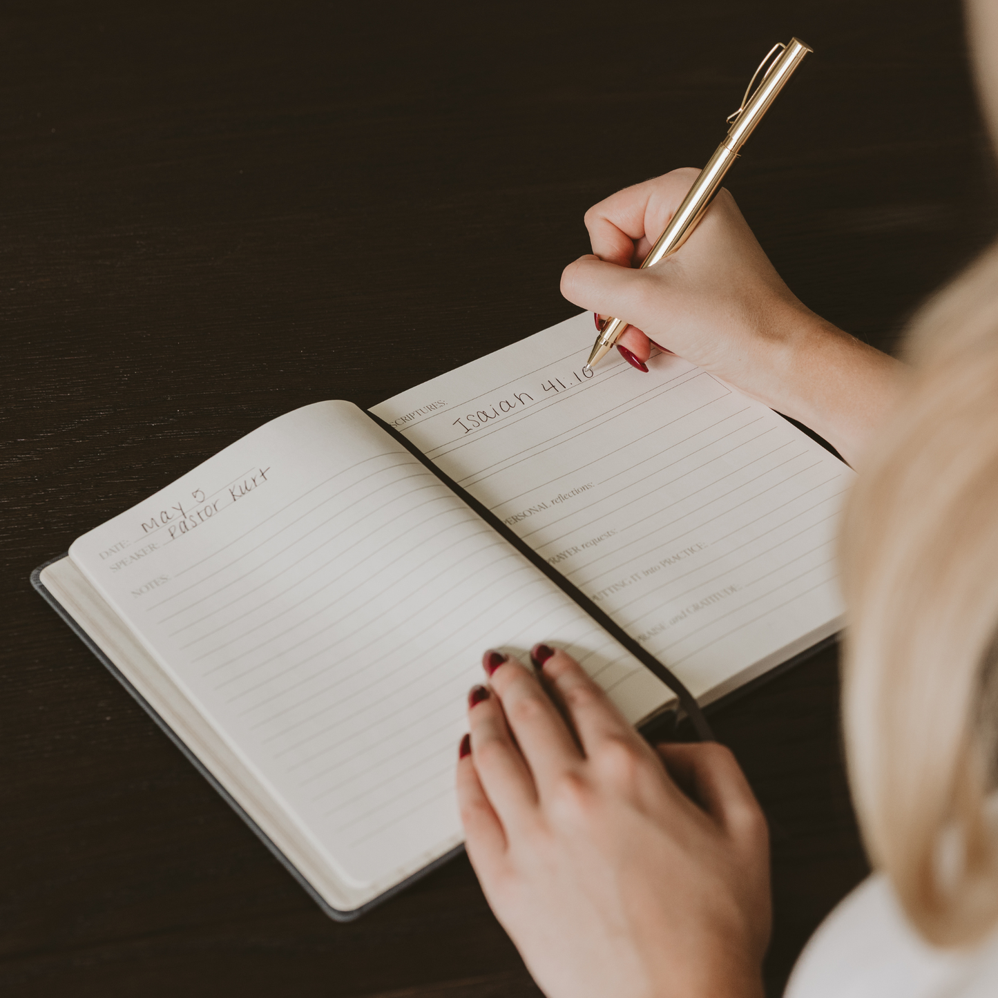 Cross Sermon Notes Journal - Christian Gifts