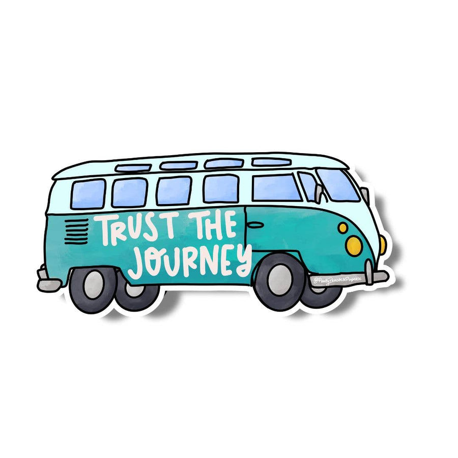 Trust The Journey Vinyl Sticker