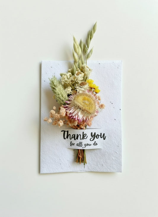 Thank you Wildflower Seed Card