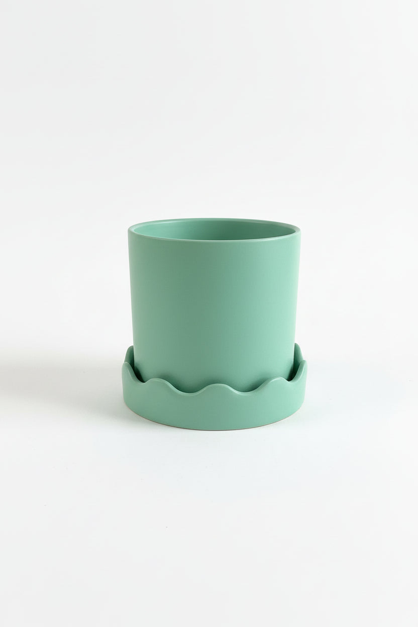 Pissaro Pot With Saucer