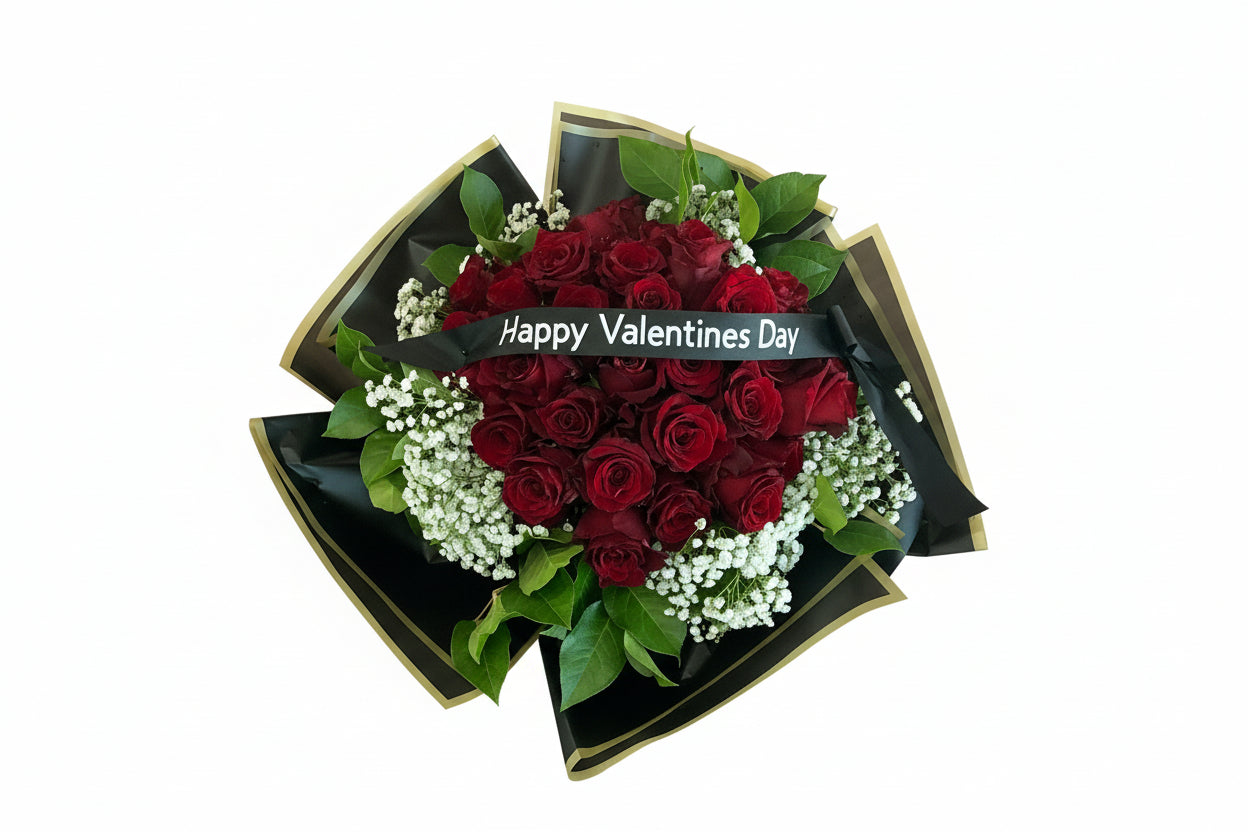 Three Dozen Wrapped Bouquet