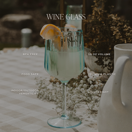 Outdoor Plastic Wine Drinkware
