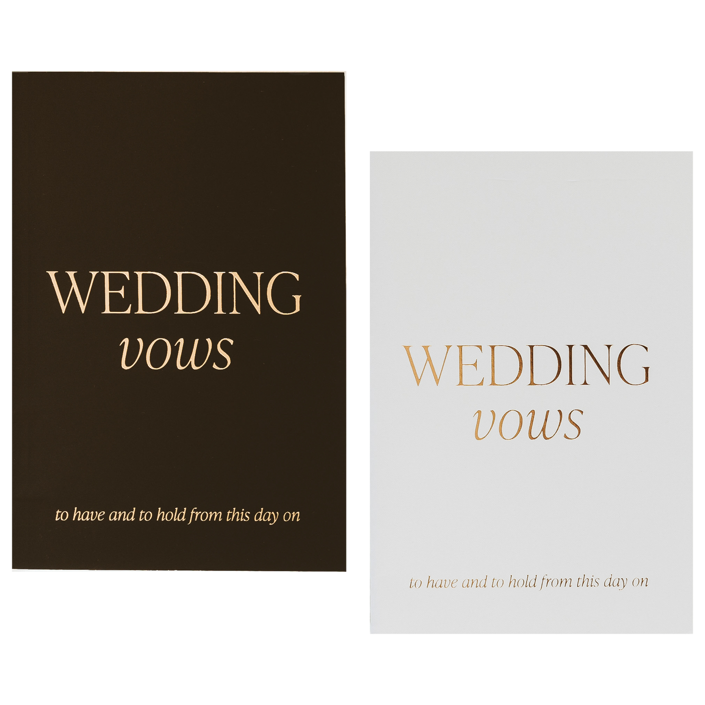 Wedding Vows Booklet Set - Wedding Gifts & Cards