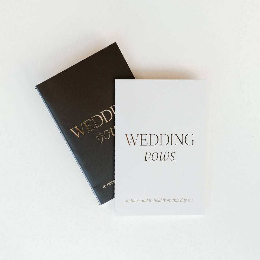 Wedding Vows Booklet Set |  Wedding Gifts & Cards
