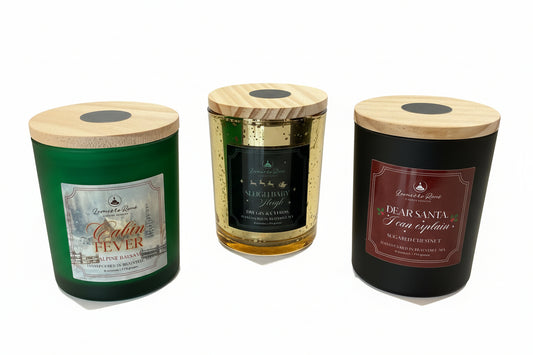 Lumiére René Scented Candles Holiday Collection~6oz