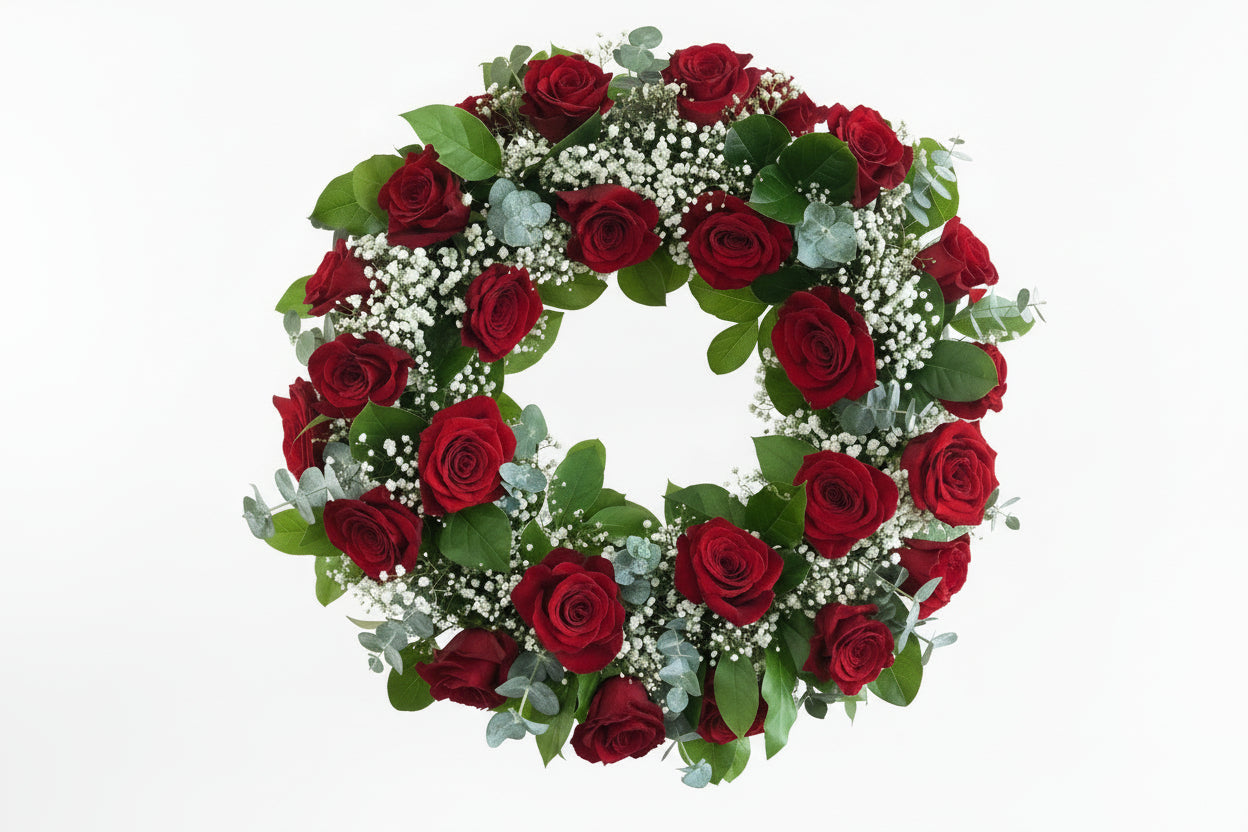 True Love Sympathy Wreath