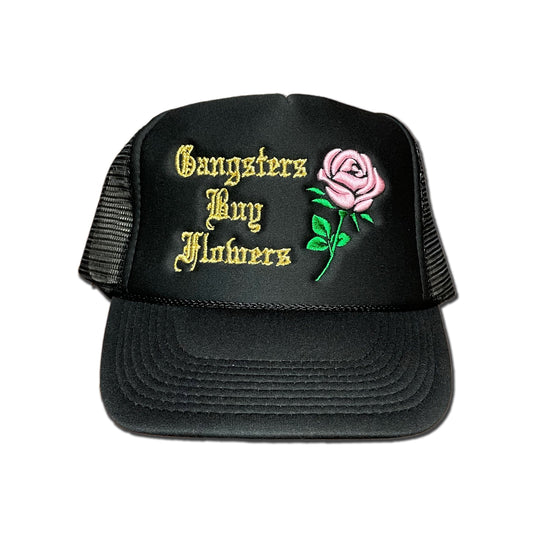 Gangsters Buy Flowers-Hat-Black