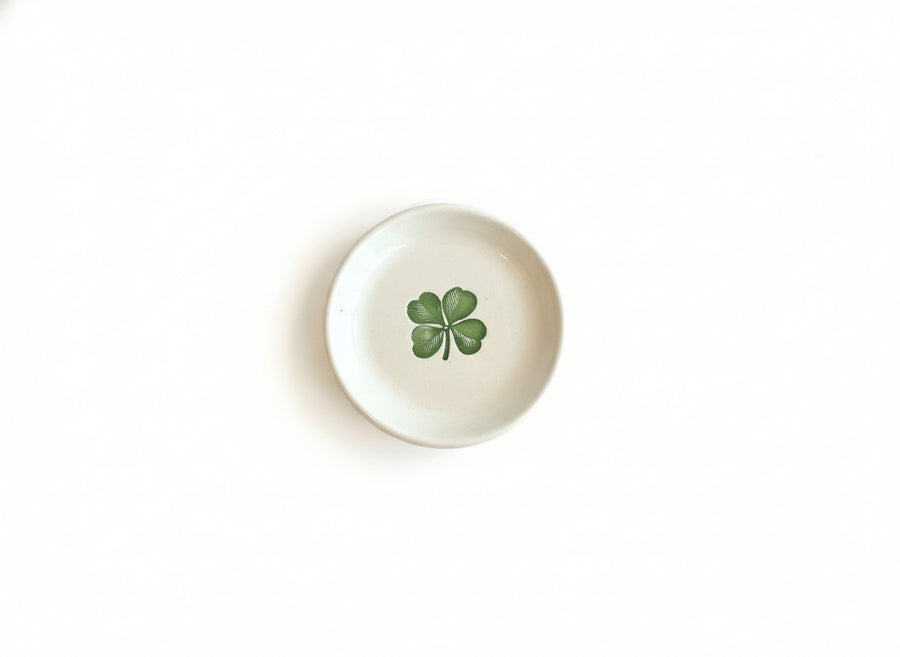 Zinnia Designs Shamrock Ring Dish