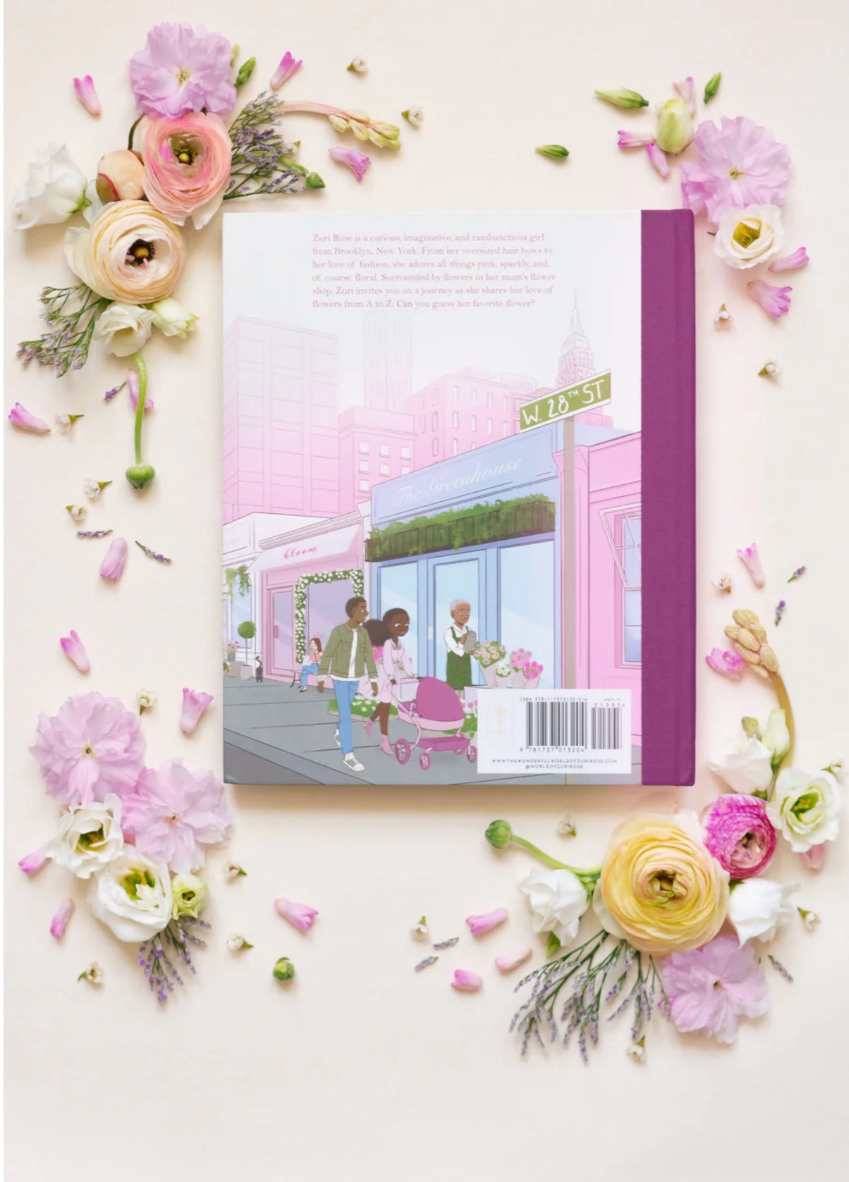 The Wonderful World of Zuri Rose: Flowers A-Z Book