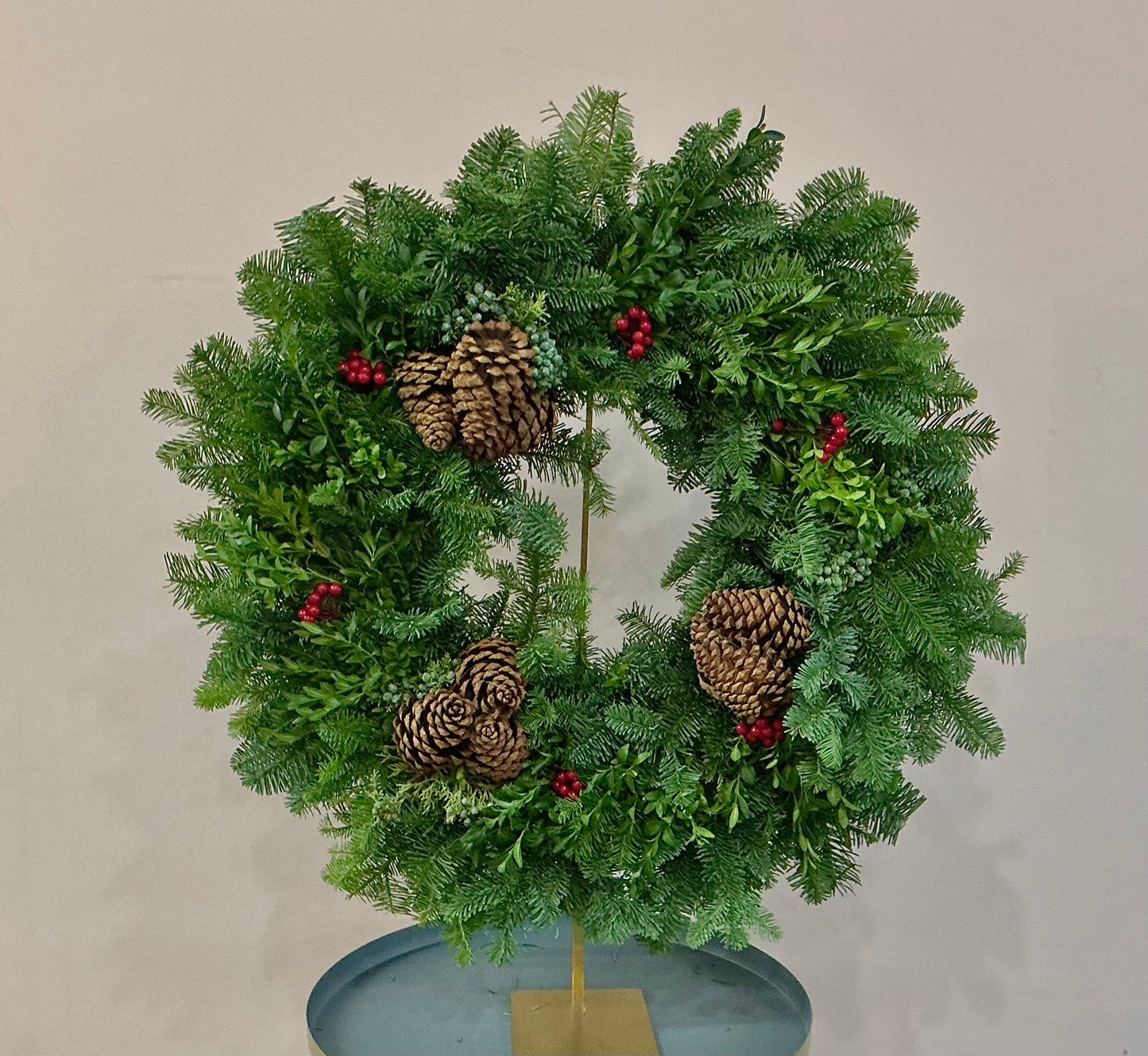 Winter Pine Wreath