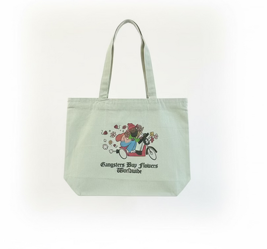 GBF “Gangsters Buy Flowers Worldwide” Tote bag