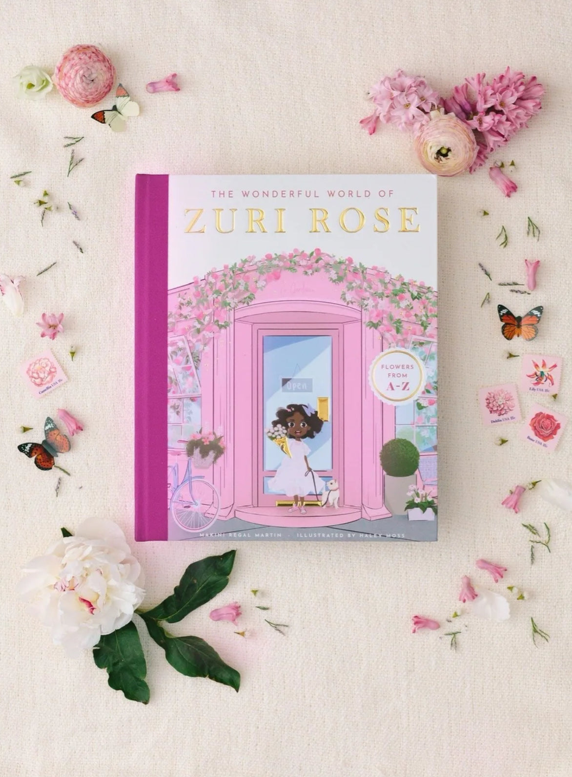 The Wonderful World of Zuri Rose: Flowers A-Z Book