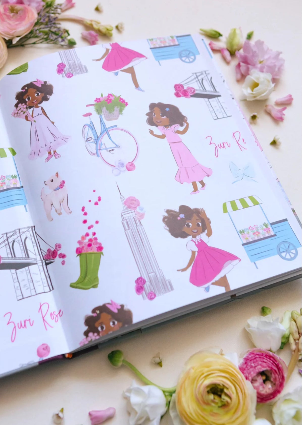 The Wonderful World of Zuri Rose: Flowers A-Z Book