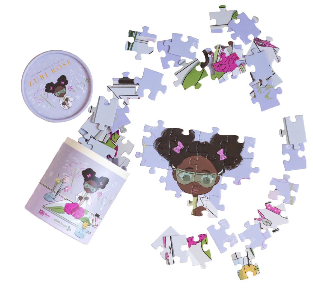 The Wonderful World of Zuri Rose: Puzzle 100 Pieces
