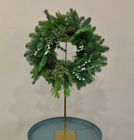 Winter Pine Wreath
