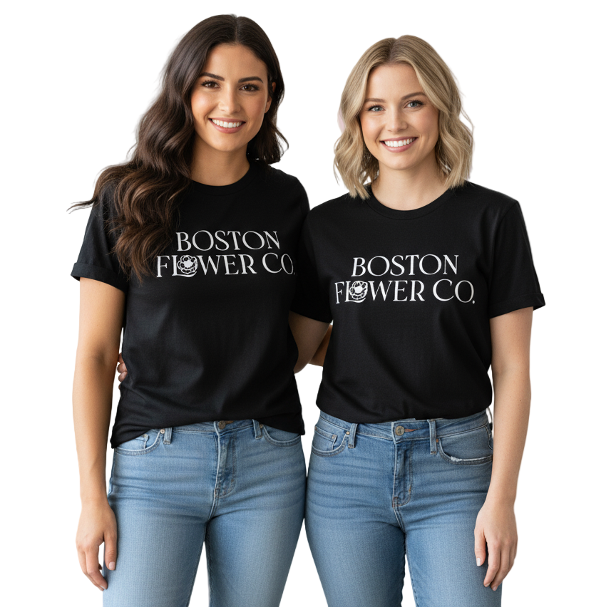 Boston Flower Co. Short Sleeve Top | Black