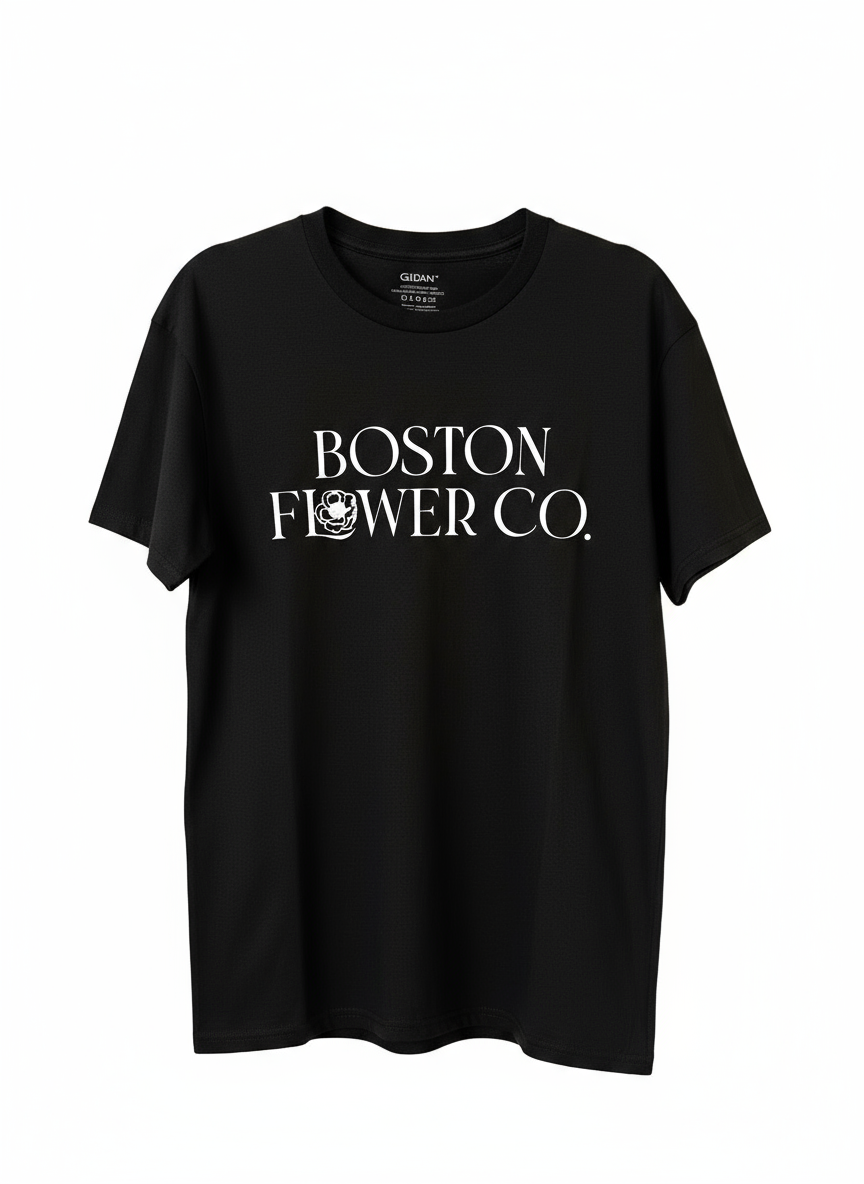 Boston Flower Co. Short Sleeve Top | Black