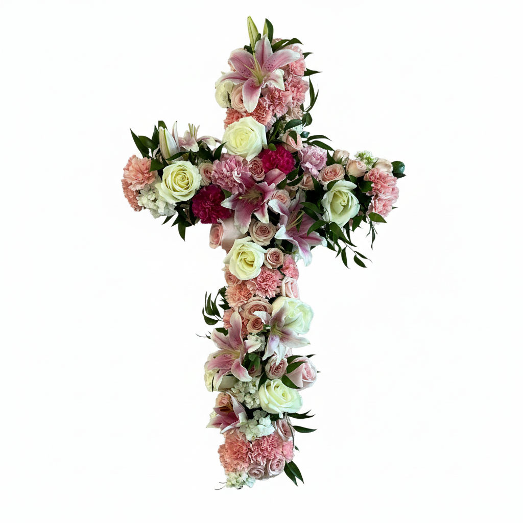 Standing Cross Spray