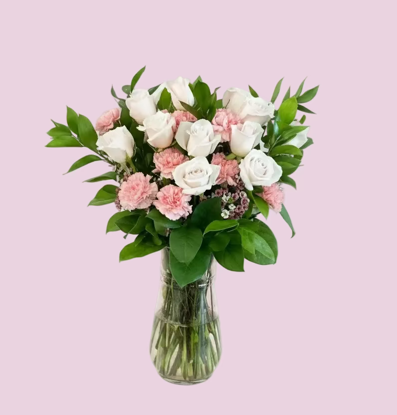 Pink Sensation Vase Arrangement
