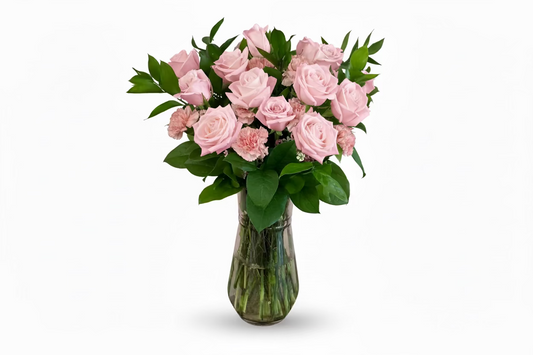 Pink Sensation Vase Arrangement