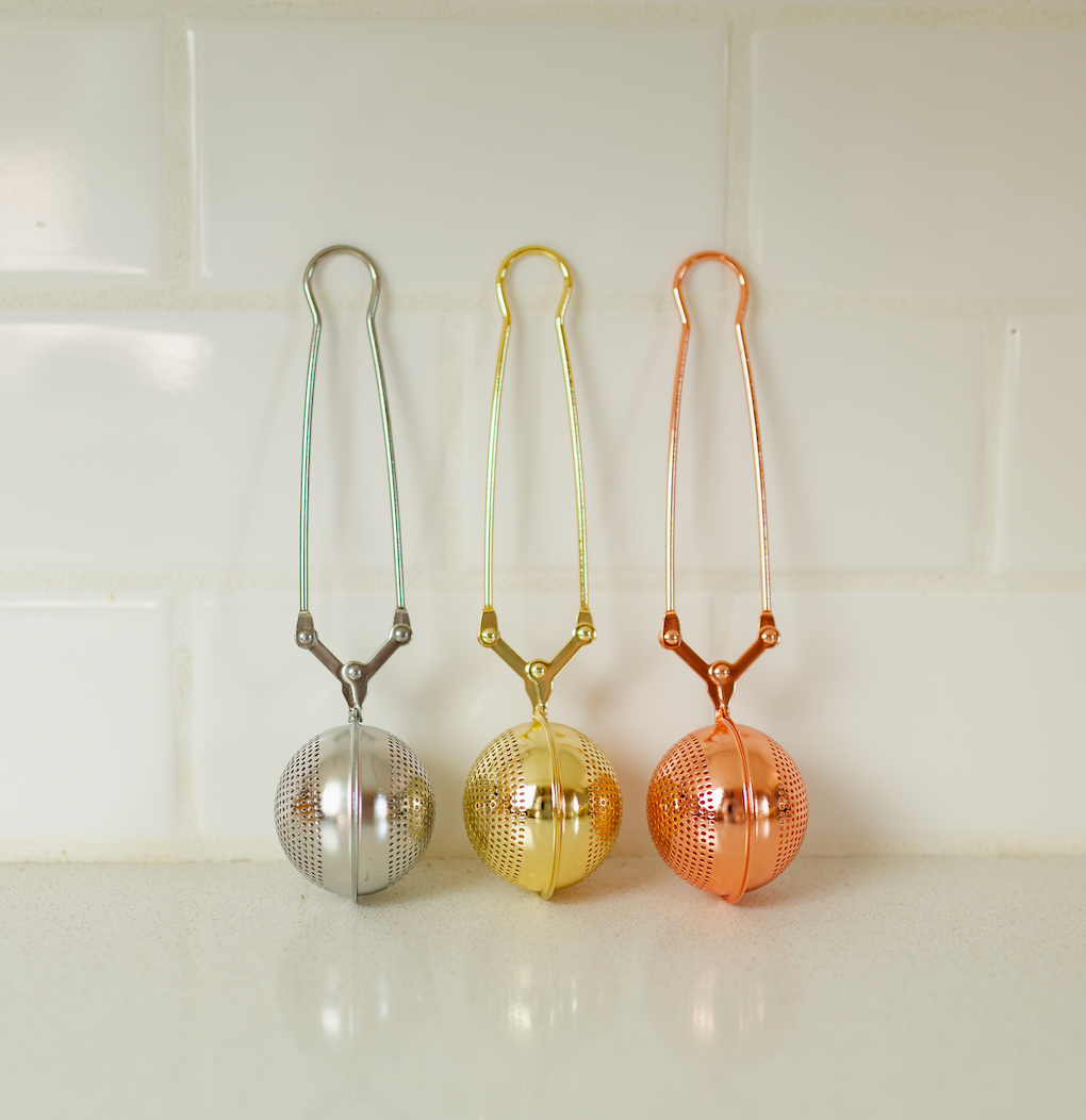Stainless Steel Tea Strainer | Faire Market Bestseller: Silver