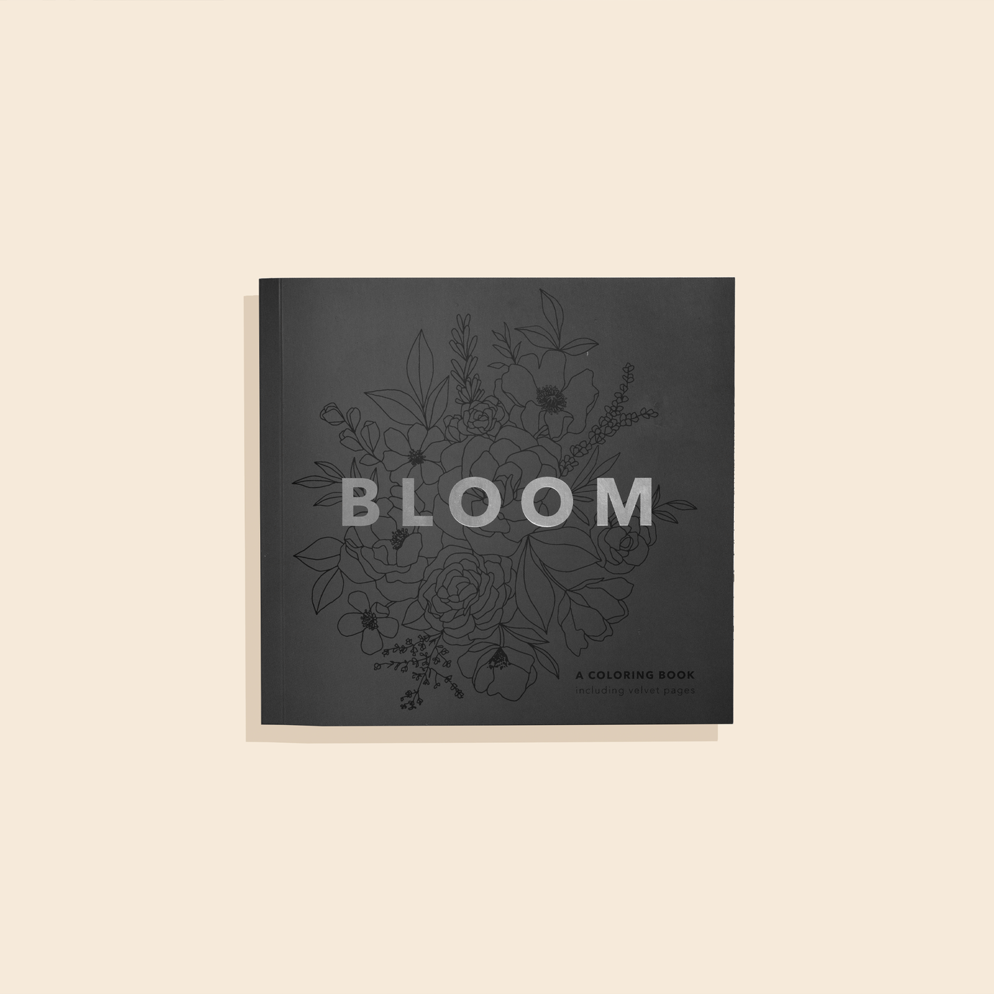 Bloom: A Travel Size Floral Coloring Book