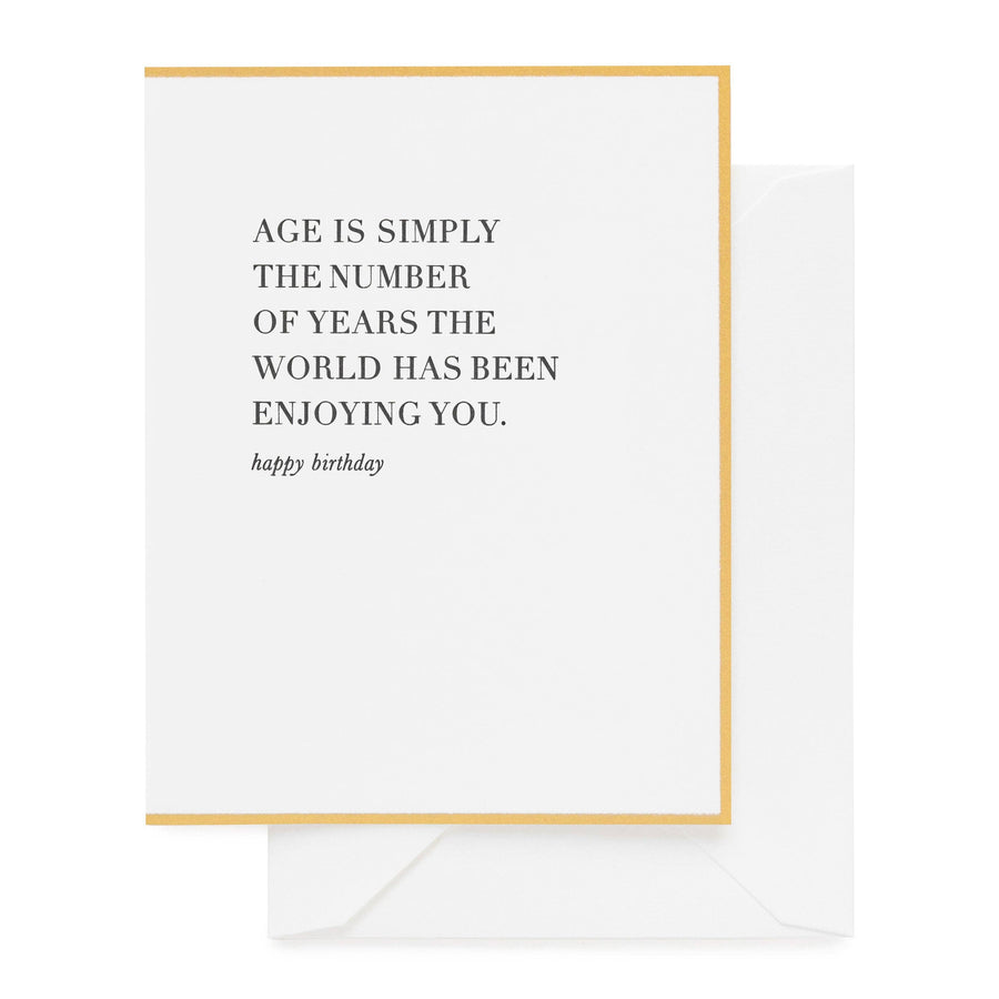 The Number of Years