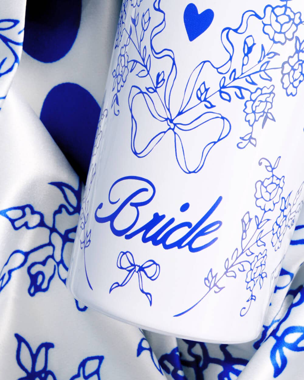 Something Blue Tumbler - 24 oz bride cup, drink, bachelor