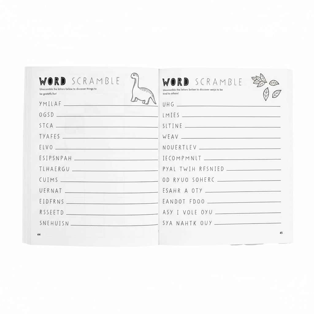 Gratitude For Kids (Mindfulness Activity Book for Kids)