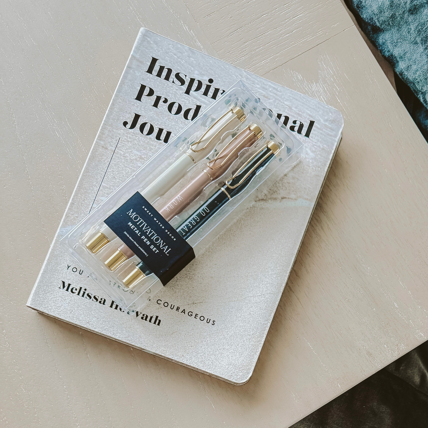 Motivational Metal Pen Set - Home Decor & Gifts