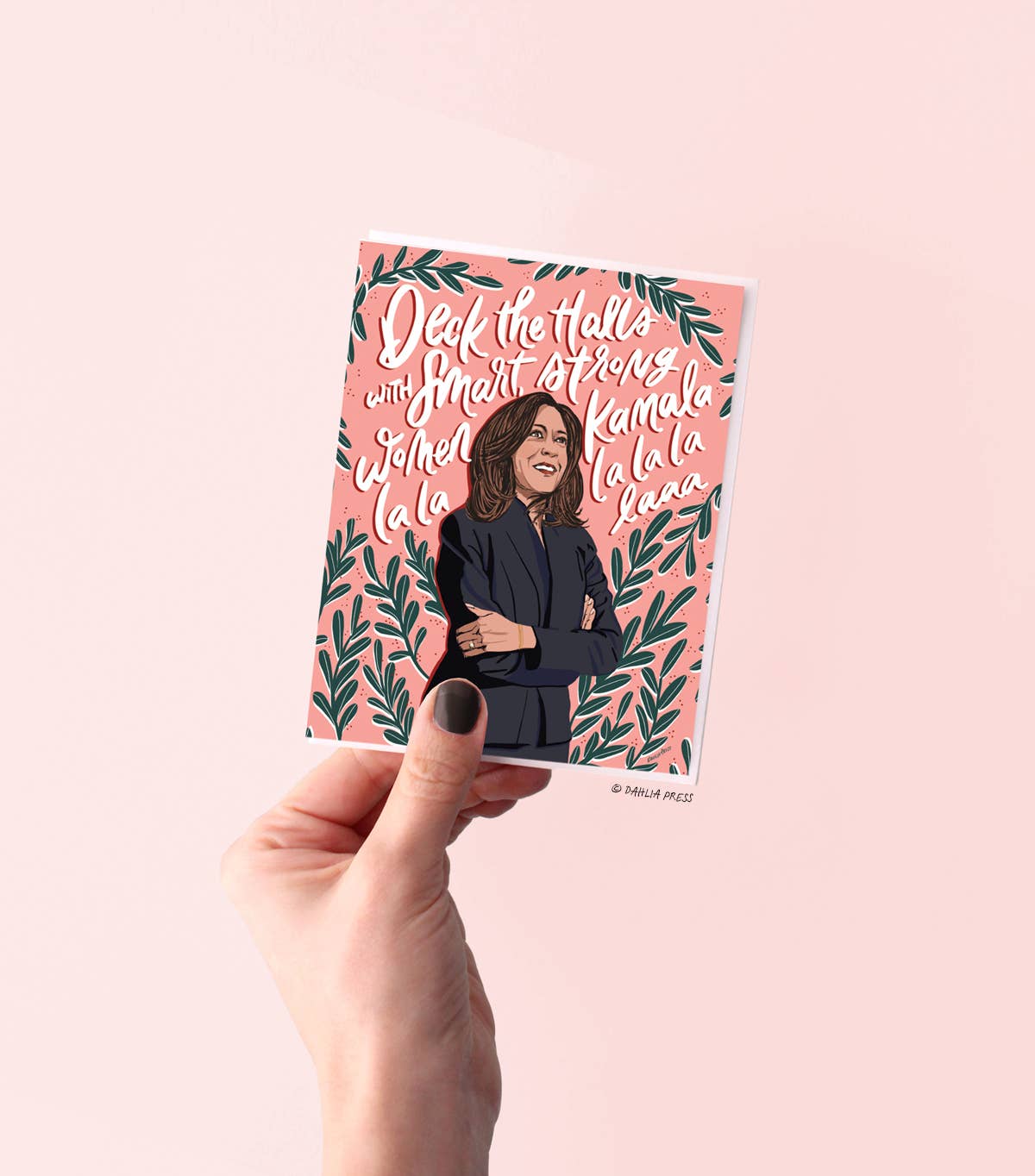 Kamala-La-La -  Christmas Card