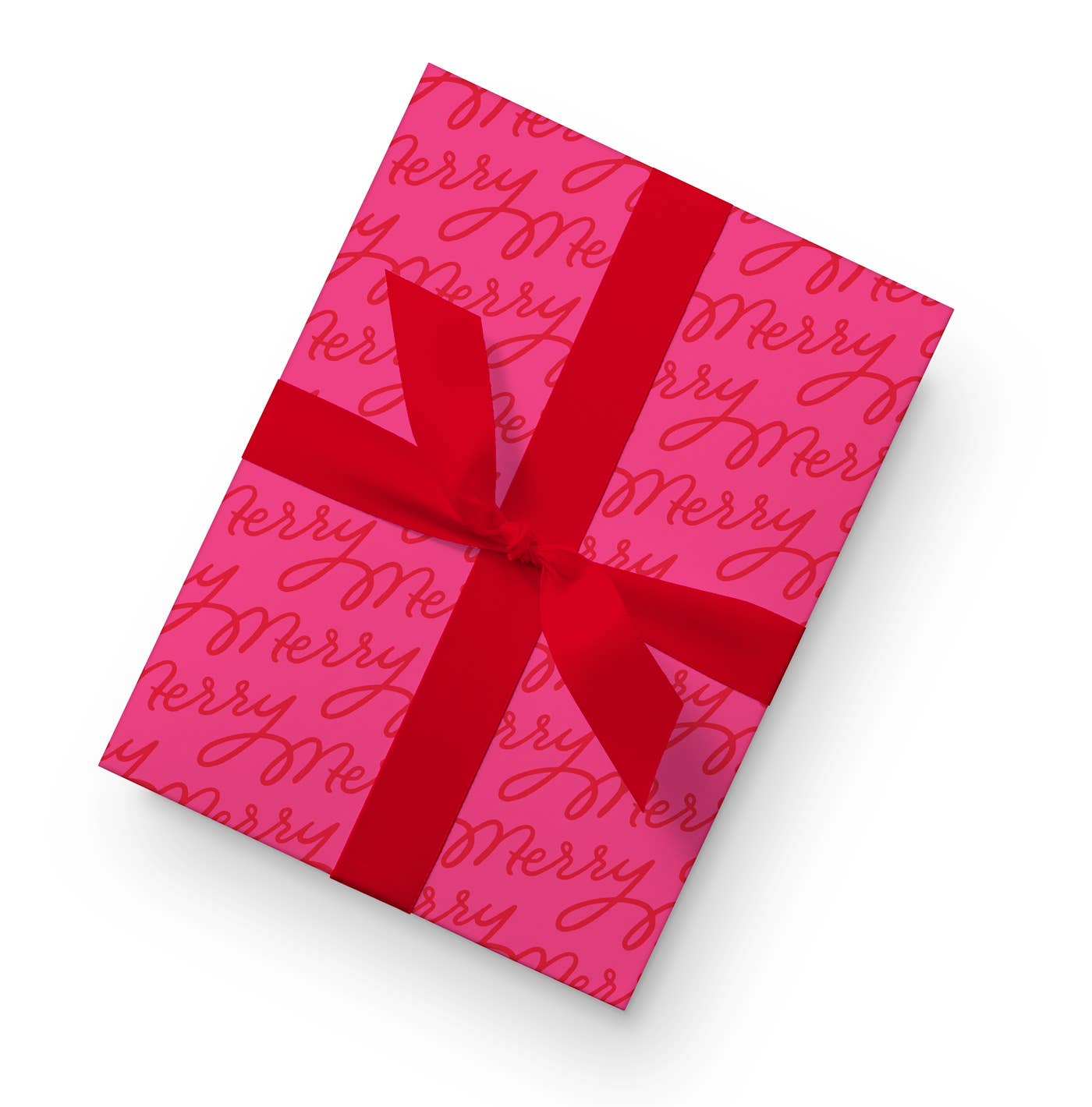 Merry Script Wrap | Roll of 3