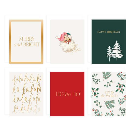 Assorted Holiday Cards Boxed Set - Greeting Cards