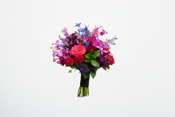 Jewel Tone Bridal Bouquet
