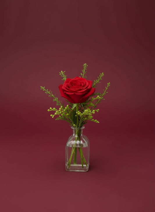 Holiday Cheer Bud Vase Arrangement