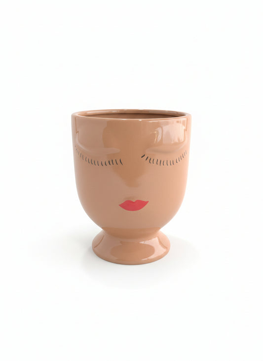 Celfie Face Pot | Light Brown (Medium)