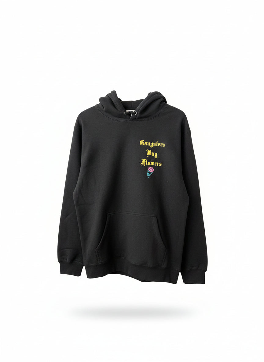 Gangsters Buy Flowers | Classic Hoodie Black