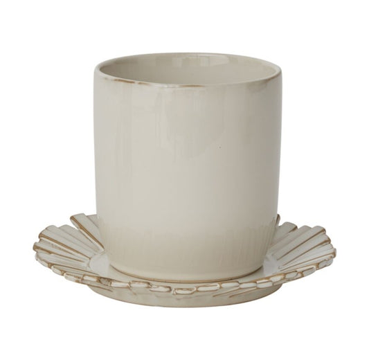 Dermot Pot w/Saucer